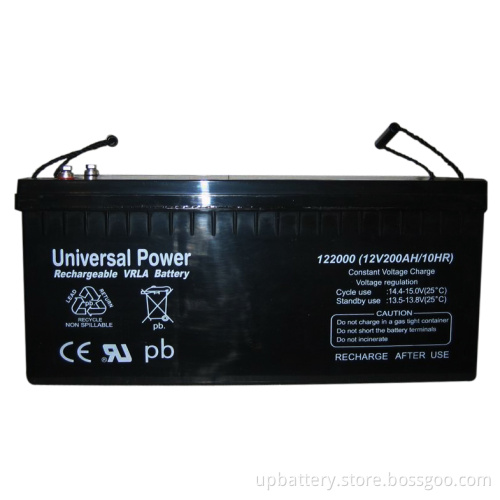 Solar Battery Deep Cycle Lead Acid Battery 12V 200ah